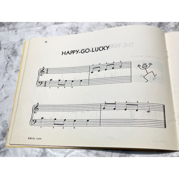 Vintage Car Tune Land Piano Book for Beginners 40s Sheet Music Gene Byrnes Illus - Picture 6 of 8